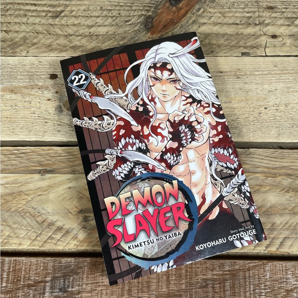 Demon Slayer Kimetsu No Yaiba #22 Book Koyoharu Gotouge Art Read Anime TV Series